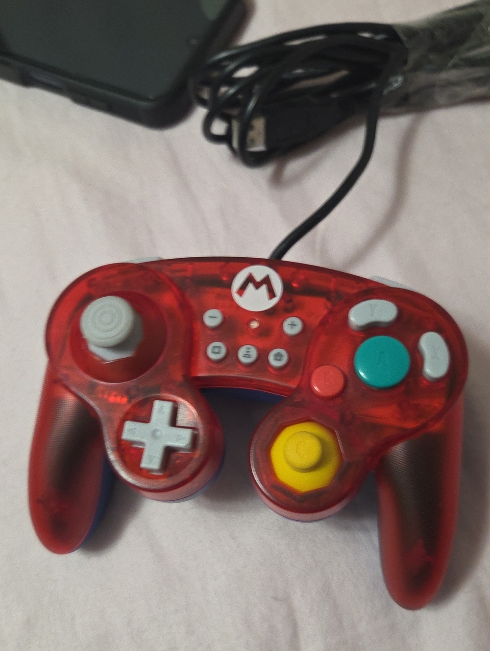 Hori Nintendo Super Mario Switch GameCube Classic Controller USB PC from JP